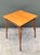 Mid 20th Century Vintage Wood and Rattan Game Table For Sale - Image 5 of 18