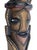1950s Vintage Hand-Carved African Wall Mask For Sale - Image 5 of 6