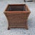 Coloured Bamboo Wicker Pot Holder, Italy, 1970s For Sale - Image 4 of 9