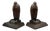 Carved Wooden Marabou Stork Bookends, 1930s, Set of 2 For Sale