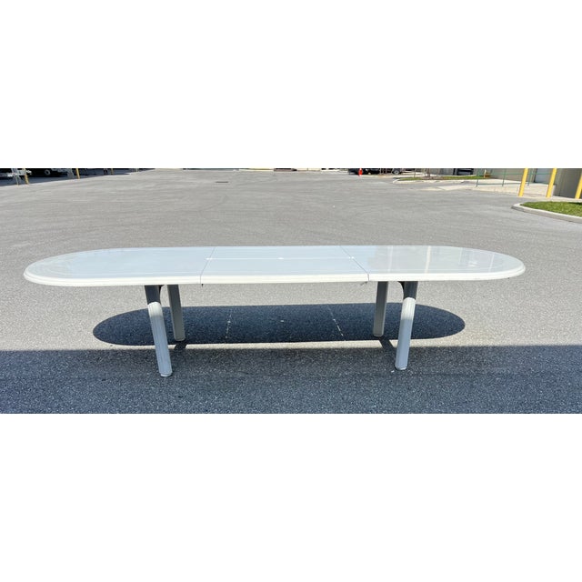 Mid-Century Modern Dining or Patio Chairs by French Maker Triconfort 6 Piece For Sale - Image 11 of 18