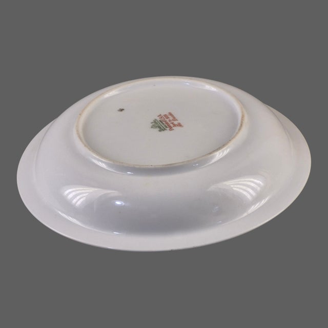 Late 20th Century Vintage Seld Bavaria Rosenthal Porcelain Floral "Donatello" Serving Bowl For Sale - Image 5 of 6
