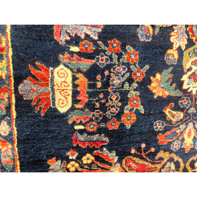 Antique Persian Mohajeran Sarouk Rug For Sale In Chicago - Image 6 of 10