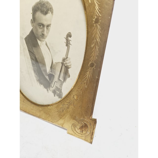 Bronze and Glass Rococo Frame, France, 1890s For Sale - Image 12 of 18