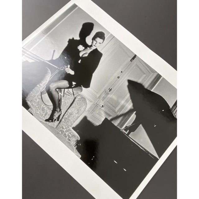 Helmut Newton "Saddle Ii, Paris 1976" – 20" X 24" Vintage Silver Gelatin Print With Certificate of Authenticity. For Sale - Image 4 of 6