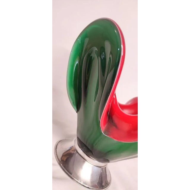 1970s Vintage Italian Crystal Centerpiece, 1970s For Sale - Image 5 of 12