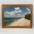 Original Coastal Beach Oil and Wax Painting on Canvas For Sale - Image 11 of 11