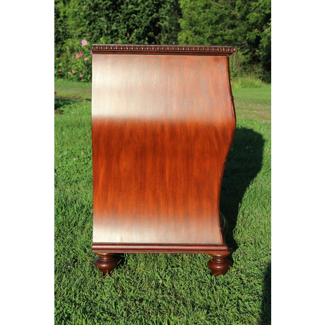 Ethan Allen Faux Bamboo and Rattan Chest of Drawers For Sale - Image 11 of 18