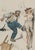 Satirical French Illustration of Man and Woman by Gaston Hoffmann For Sale - Image 4 of 6