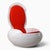 Plastic Egg Lounge Chair by Peter Ghyczy Senftenberg for Veb Synthesewerk Schwarzheide, 1970 For Sale - Image 7 of 18