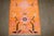 Traditional Bright Orange Floral Vintage Tibetan Rug rug no.j4589 For Sale - Image 3 of 7