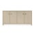 Wood Bar Harbor Raffia 4 Door 70" Sideboard, Natural For Sale - Image 7 of 7