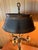 Pair of Mid-Century Frederick Cooper Brass Bouillotte Table Lamps With Adjustable Brass Tôle Shades For Sale - Image 6 of 10