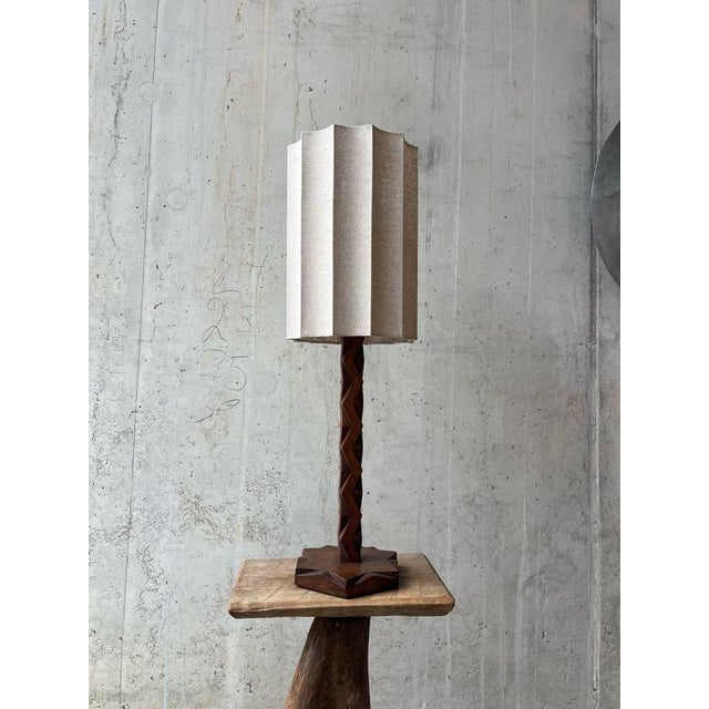 Vintage Sculptural Table Lamp, 1960s For Sale - Image 4 of 9