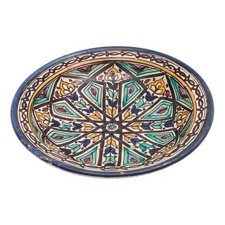 Antique Moroccan Bowl, 1900s For Sale