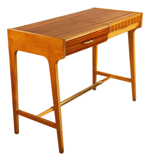 Dressing Table Desk with Mirror attributed to Gio Ponti for La Permanente di Cantù