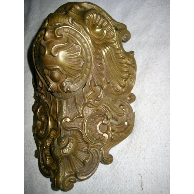 Mid 19th Century French Dolphin Head Pool Table Ornement Napoleon III For Sale - Image 6 of 8