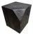 Andrianna Shamaris Minimalist Charred Side Table For Sale