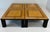 Large Modular Coffee Table with Four Matching Elements with Wood Inlay, 1980s, Set of 4 For Sale - Image 3 of 15