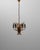 20th Century Italian Gilded Florentine Tole Wheat Sheaf Chandelier by Hans Kögl For Sale - Image 16 of 18