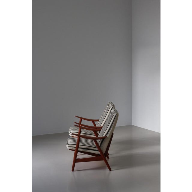 Set of Modern Danish Armchairs by Søren Willadsen attributed to Illum Wikkelsø, 1950s For Sale - Image 17 of 18