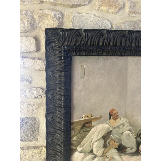Goran Latif, The Water Seller, 1970s, Oil on Canvas For Sale - Image 14 of 15