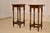 English Pair of Edwardian Oak Side Tables, Circa 1900 For Sale - Image 3 of 7