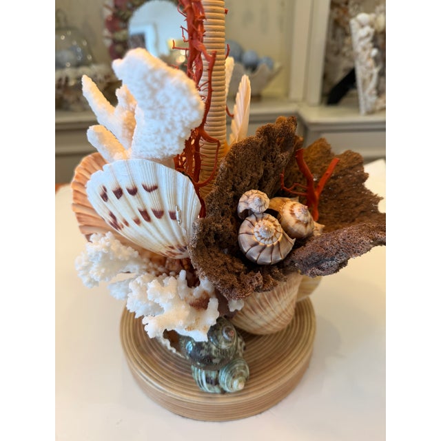 Fun single one-light UL Certified wicker lamp with woven wicker lampshade. The base of the lamp has a colorful assortment...