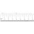 10K White Gold Diamond Accent "Q" Initial Charm and Link Bracelet For Sale In New York - Image 6 of 6