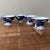 Blue Vintage Japanese Bowls in Porcelain, 1950s, Set of 4 For Sale - Image 8 of 11