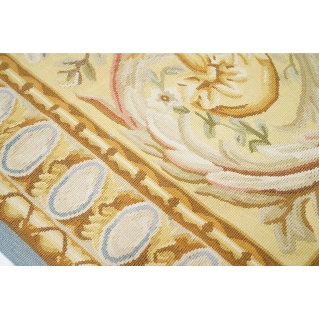 Aubusson Rug 6' X 9' For Sale - Image 4 of 10