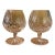 Pair of Waterford Lismore Brandy Glasses For Sale