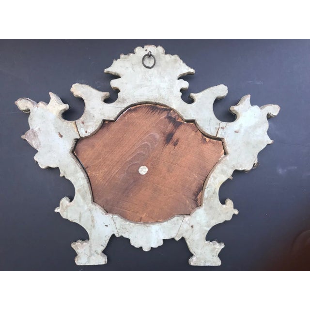 18th Century Repousse Baroque Ecclesiastical Carta Gloria For Sale - Image 11 of 13