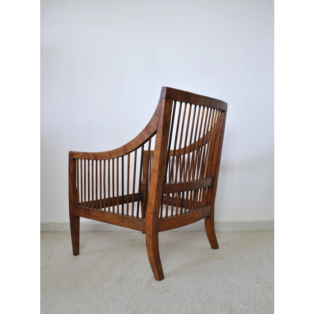 19th Century Danish Walnut Bergère Chair For Sale - Image 16 of 18
