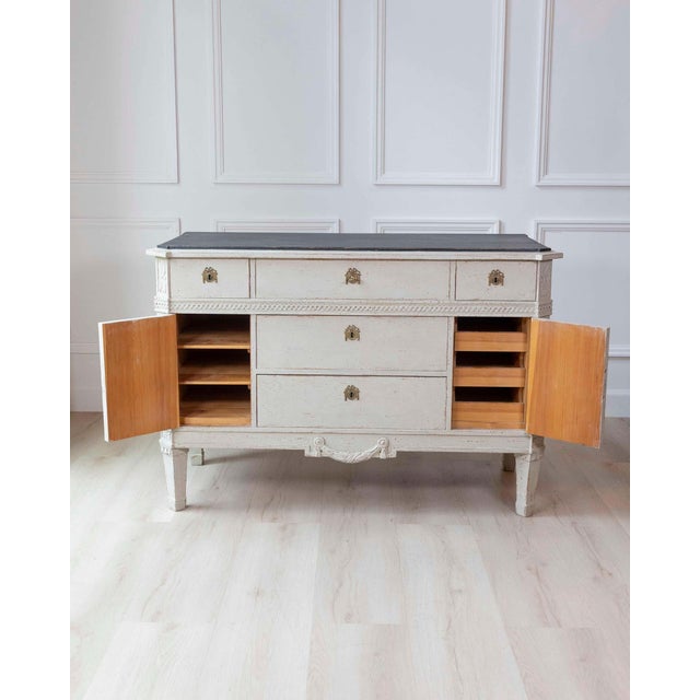 Swedish 20th Century Baroque Style-Inspired Sideboard For Sale - Image 12 of 13