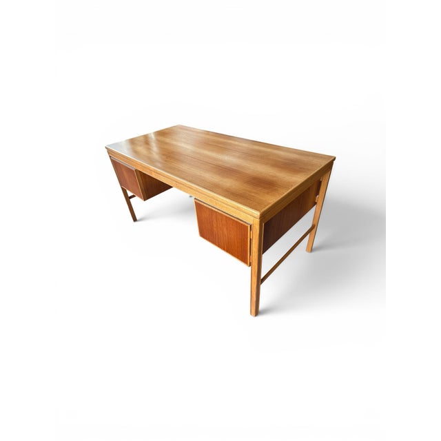 Scandinavian Modern Desk in Teak, 1960s For Sale - Image 6 of 7