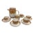 Vintage Mid-Century Modern Rosenthal Studio-Line German Porcelain Coffee Set – Geometric Design, Coffee Pot, 5 Cups & Saucers - 12 pcs For Sale