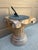 Late 20th Century Iron Verdigris Sundial on Neoclassical Carved Wooden Columnar Pedestal Stand For Sale In South Bend - Image 6 of 12
