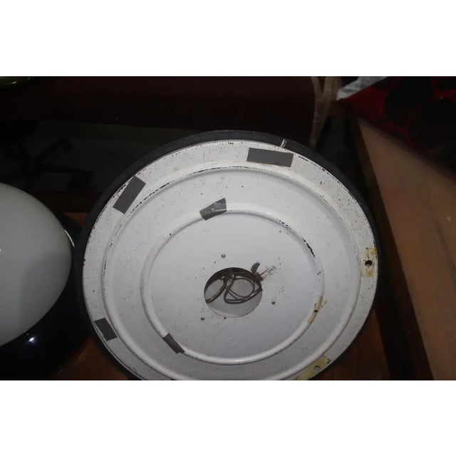 Large Lacquered Metal Sconces, 1960s, Set of 2 For Sale - Image 10 of 15