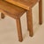 Pair of Dutch Brutalist Oak Nesting Tables, 1960s For Sale - Image 4 of 13