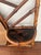 Listing is for a 19th century Victorian era bamboo mirror in the Aesthetic style with beveled mirror insert and attached...