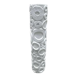 Vintage Jonathan Adler Couture Circles Bespoke Tall Vase