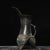 1960s 1960s Chinoiserie Bronze Gilded Palace Wine Cup, Archaic Ritual Tripod Wine Vessel, Decorative Bronze Jue Style Pitcher For Sale - Image 5 of 9