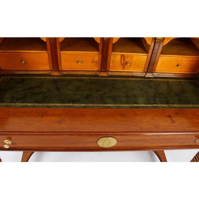 French Empire Revival Cylinder Desk, 19th Century For Sale - Image 14 of 18