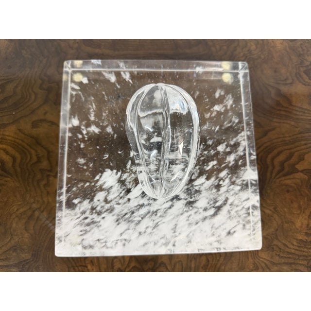 Transparent Robert Kuo Rock Crystal Sculpture For Sale - Image 8 of 12