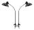 Kaiser iDell 6740 Task Lamps, 1930 For Sale