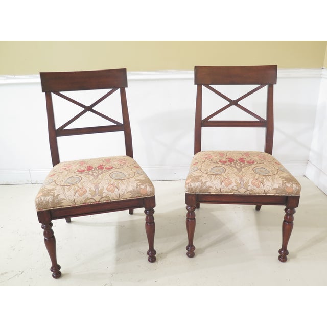 Hickory White X Back Design Dining Room Chairs Set of 8 Chairish