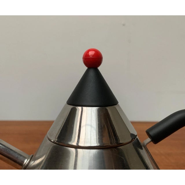 Japanese Postmodern Stainless Steel Kettle, Set of 2 For Sale - Image 15 of 18