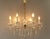 German Crystal Glass Chandelier, 1970s For Sale - Image 4 of 16