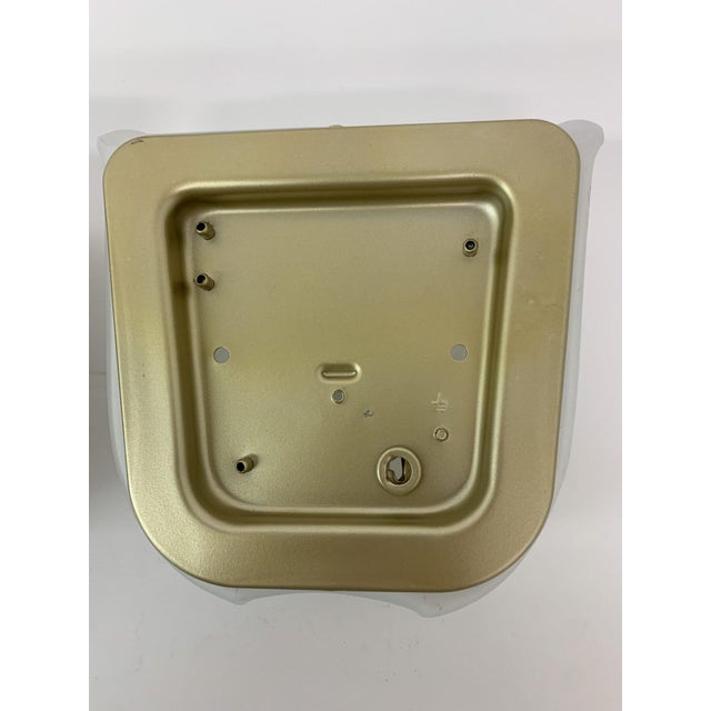 White Mid-Century Wall Lamp from Glashutte Limburg, 1970s, Set of 3 For Sale - Image 8 of 18